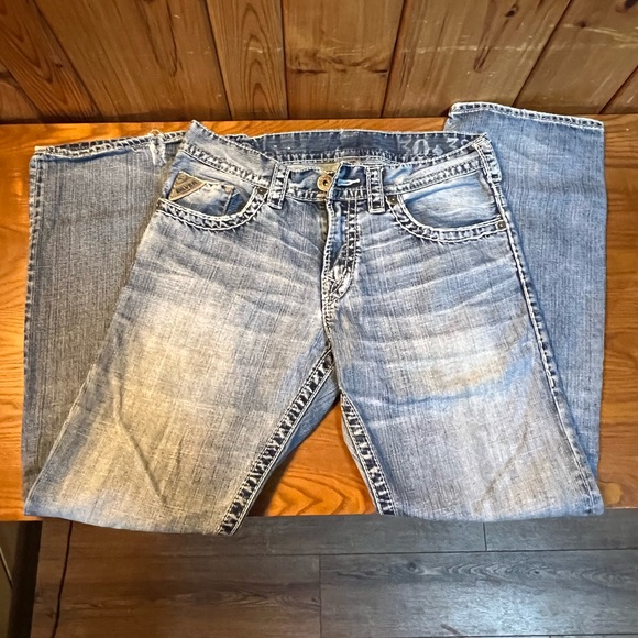 Silver men’s jeans 30x32 Grayson - Picture 3 of 4